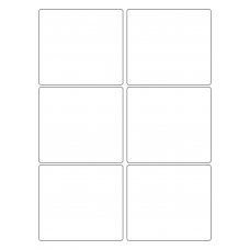 40018 - Label Size 99mm x 89mm - 6 label(s) per sheet 