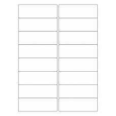 40022 - Label Size 99mm x 34mm - 16 label(s) per sheet 