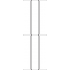 11011 - Label Size 32mm x 150mm - 1380 labels per roll 